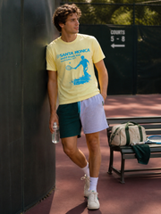 Color-Blocked Men's Shorts