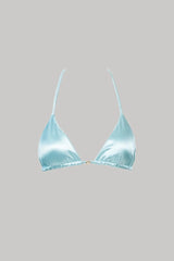 Cara Triangle Bikini Top in Ocean