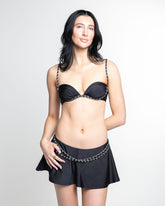 Christina Ruched Chain Top