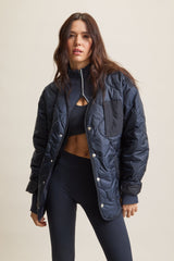 Wave Quilted Jacket