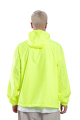 Rain Hoodie - Neon Green