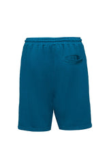 Cotton Casual T-Shirt & Short Set - Petrol