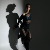 GREEN LEOPARD PRINT MERCURY SPORTS BRA