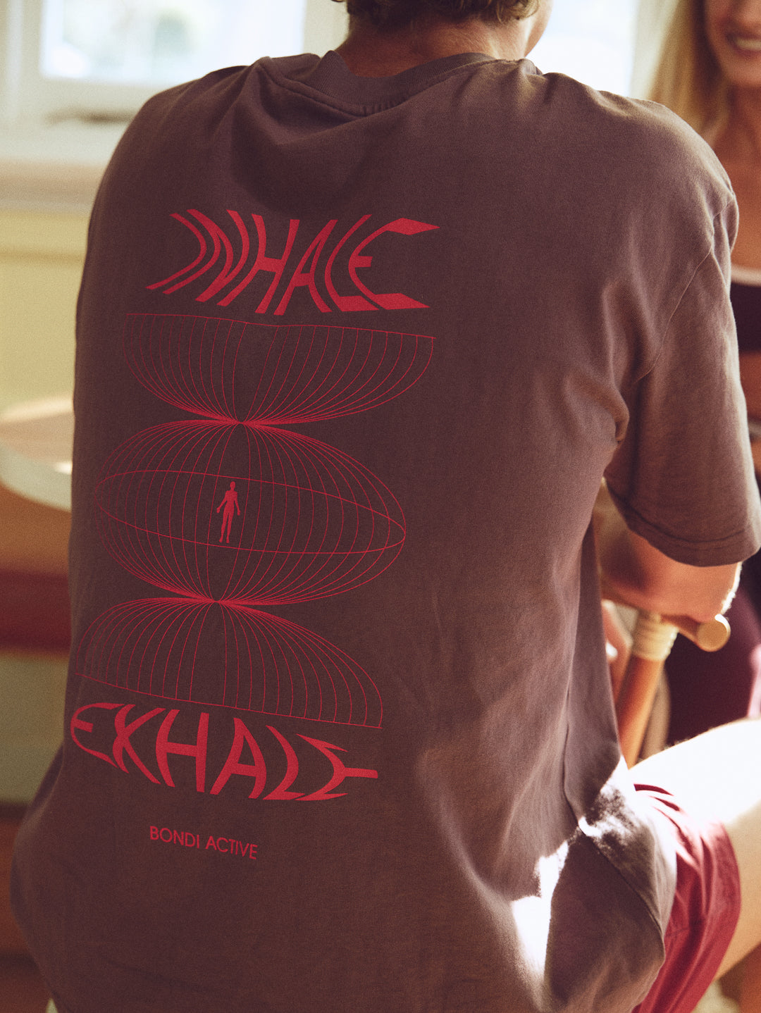 Forma Inhale Exhale Tee - Washed Fig