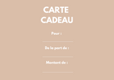 La Carte Cadeau 125€