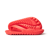 Fire Red Flip-Flops by GUDO WORLD