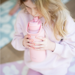 Children's Yoga Mat Leopard Pink