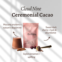 Cloud Nine Ceremonial Cacao Elixir (For Deep Joy)