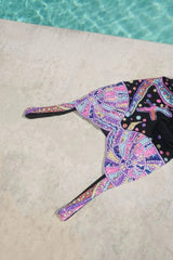 Selene Sea Shell Swimsuit Shell Bust - Black Pink