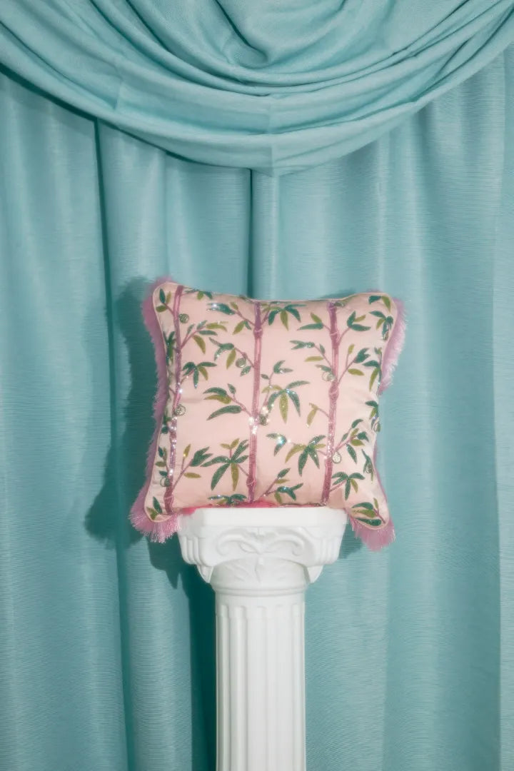 Pachira Cushion in Light Pink