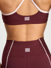 Strappy Scoop Bra - Fig