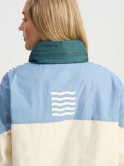 Forma Windbreaker Hoodie - Teal Multi
