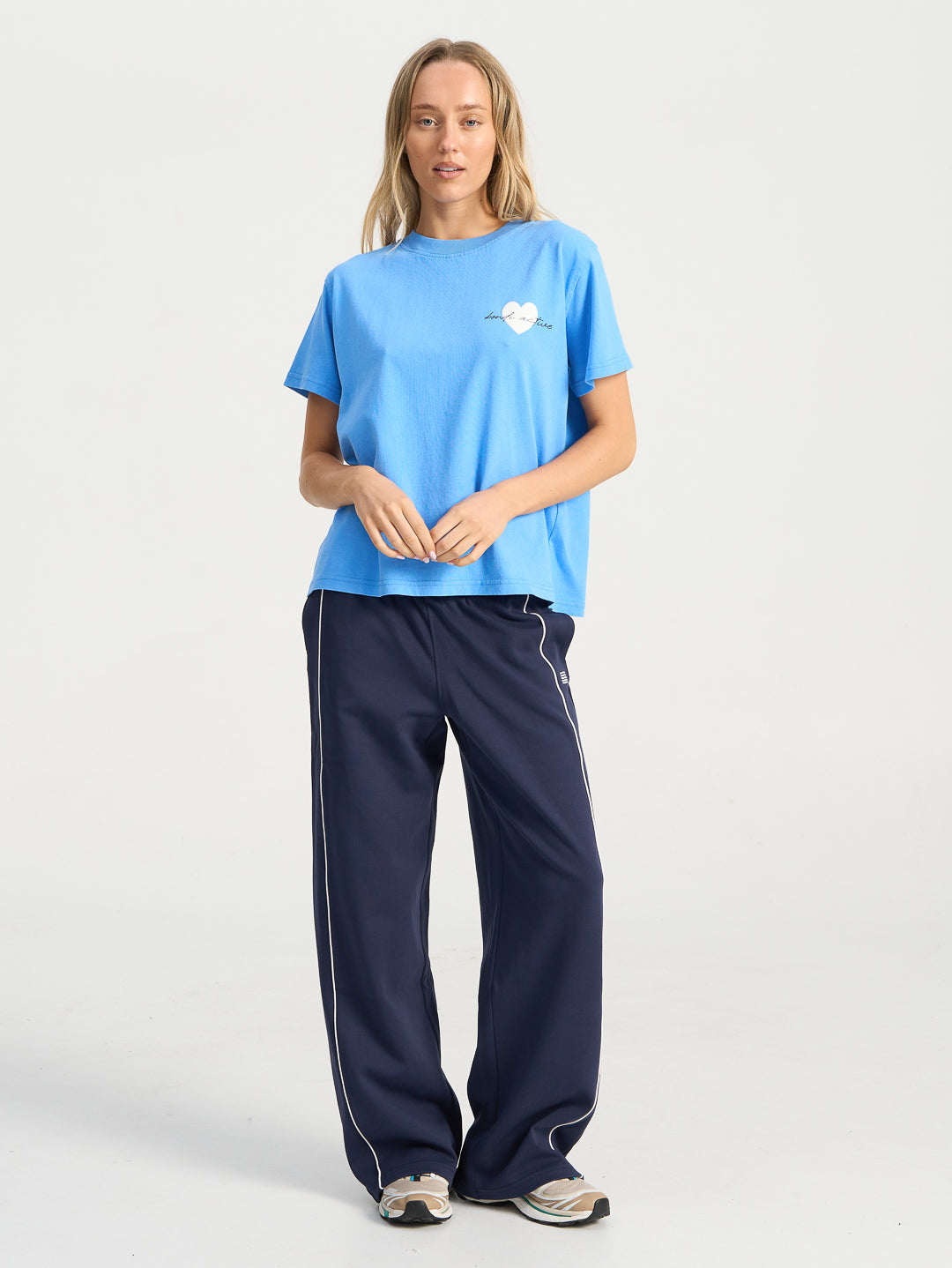 Forma Head Over Heels Tee - Washed Blue