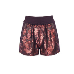 DISCO SHORTS - CHOCOLATE SEQUINNED