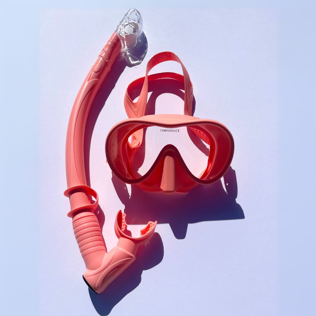 Soft Silicone Mask & Dry Snorkel