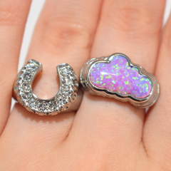July Child - Cotton Candy Cloud Silver