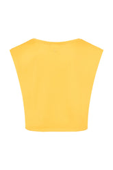 Cropped Dance Vest - Sunshine