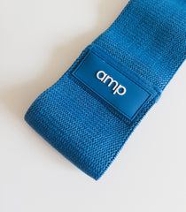 Heavy Loop Fabric Resistance Band Blue