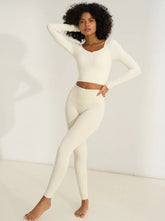 Becca Leggings - Ivory