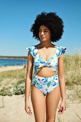 AFTERNOON GARDEN ONE-PIECE SWIMSUIT