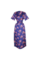 Daphne Rose Blue Party Dress