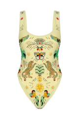 Willow Hand Embroidered Swimsuit