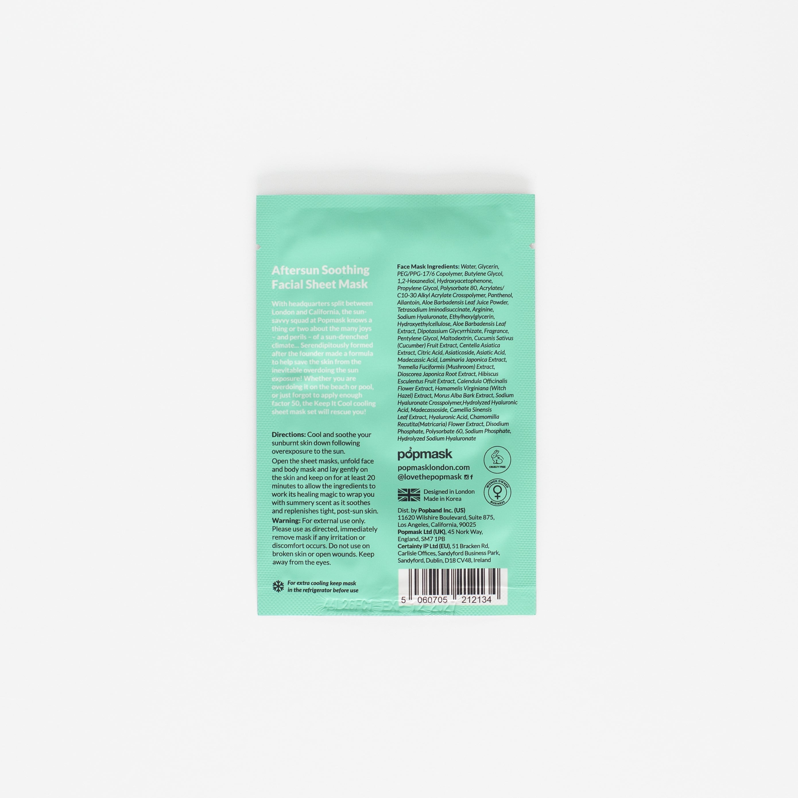 Keep It Cool Aftersun Face Mask