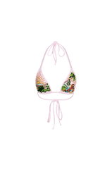 Charli Embellished Premium Tropical Bikini Bottom Only