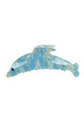 Dolphin Hairclip Blue