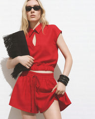 Dax Tennis Set With Skort Red