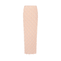 Calliope Luxury Crystal Nude Co-Ord Skirt