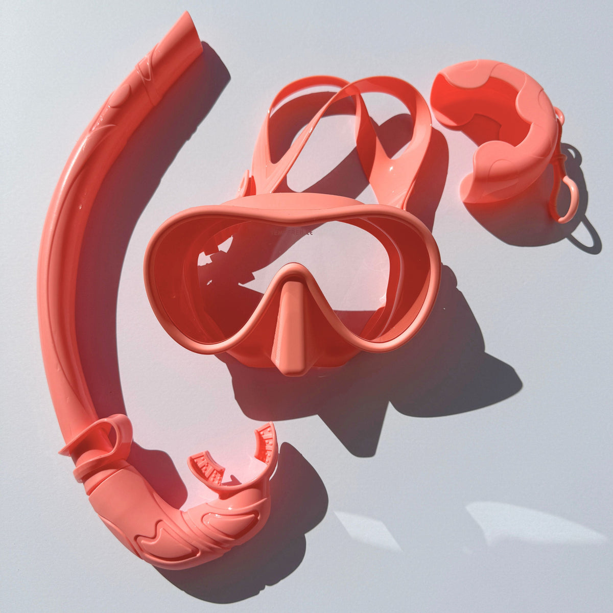 Soft Silicone Mask & Compact Snorkel Set