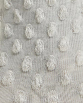 Waffle Combed Cotton Socks - Grey