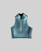 TWINSET Crop Silver Blue