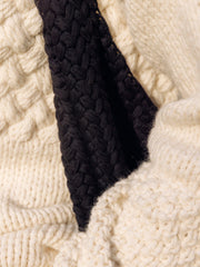 Pintinė: Black Crochet Bag