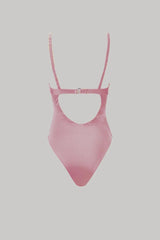 Eden Underwire One-Piece in Pink Musk