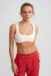 BARDOT BRALETTE - VANILLA