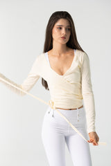 Aura Wrap in Butter Yellow