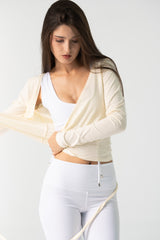 Aura Wrap in Butter Yellow