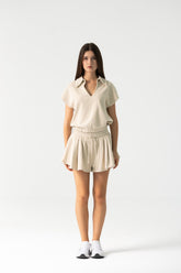 Dax Tennis Set With Skort Beige