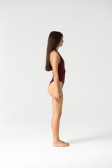 Mahalo One Piece Swimwear in Burgundy