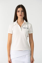 Rena Polo in White