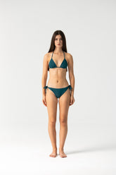 Zalea Bikini Set in Dark Cyan