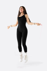 Essential Black Jumpsuit - Avenue Athletica