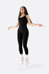 Essential Black Jumpsuit - Avenue Athletica