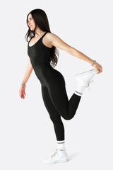 Essential Black Jumpsuit - Avenue Athletica