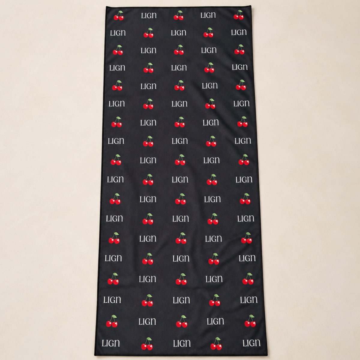 LIGN Cherry Non-Slip Grip Towel