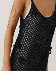 Aguonos: Dew Linen & Cotton Crochet Dress Set