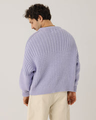 Delčia: Lilac Cotton Sweater