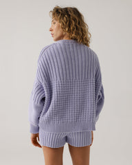 Pilnatis: Lilac Cotton Shorts
